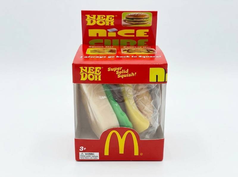 lot 63899 image: Nee Doh Cheeseburger Squish Toy
