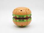 Mini Burger Fingertip Gyro Fidget Toy