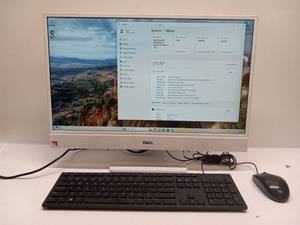 lot 22 image: Dell Inspiron 3475 AIO AMD A6-9225 8GB RAM 224GB Storage All-in-One PC