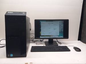 lot 23 image: Lenovo ThinkCentre Desktop Intel Core i5-4570 8GB RAM 112GB Storage