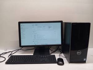lot 24 image: Dell Inspiron 3668 Intel Core i5-7400 8GB RAM 119GB Storage Desktop PC