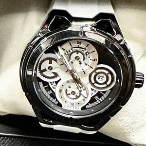lot 31 image: Activa Mens Automatic Skeleton Mechanical Watch - Black Housing brand new (ACW9349-002)