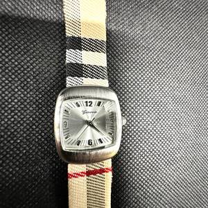 lot 46 image: Womens Geneva&nbspnew 24mm Tonneau Square Face Dress Watch