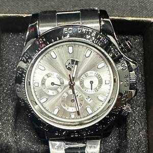 lot 78 image: A Mens 42mm Chronograph Watch - Subdials &amp Tachymeter Bezel - NEW
