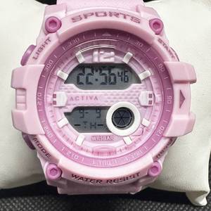 lot 91 image: Activa new Womens Pink Sports Digital Watch - 5BAR Water Resistant (ACW533-008)