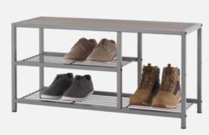 lot 11499 image: Trinity Shoe Rack Storage Bench