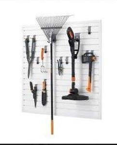 lot 11502 image: Trinity 16 Sq Ft Modular Pegboard Tool Storage Set