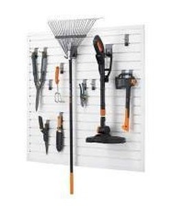 lot 11507 image: Trinity 16 Sq Ft Modular Pegboard Tool Storage System