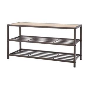 lot 11595 image: Trinity Shoe Storage Bench 8-Pair 3-Tier TBFPRA-2408