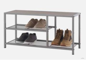 lot 11602 image: Trinity Shoe Rack Storage Bench
