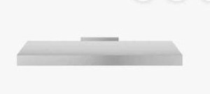 lot 11469 image: Vent A Hood KH40SLD Wall Mounted Liner Insert, 40 Inch, Stainless Steel   Retail $705