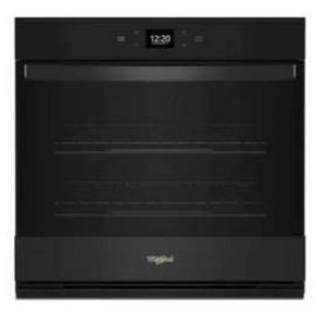lot 11471 image: Whirlpool 27 in Single Electric Wall Oven with Air Fry, WOES5027LB00  Retail $2700