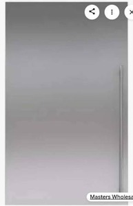 lot 11481 image: Sub-Zero 36 Stainless Steel Left Hinge Tall Door Panel Kit  Retail $297