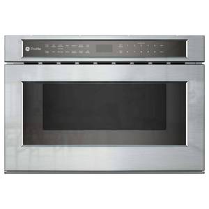 lot 11548 image: GE Profile PWL1126SWSS 24 In Microwave Drawer