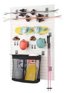 lot 11533 image: Trinity 24ft Wall Storage Rack (Possibly Incomplete)