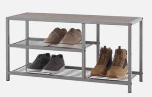 lot 11563 image: Trinity Shoe Rack Bench