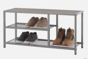 lot 11566 image: Trinity Shoe Rack Bench