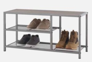 lot 11579 image: Trinity Shoe Rack Bench