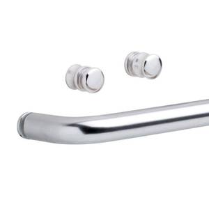 lot 11670 image: Delta Simplicity 20 Inch Shower Door Handle with Knobs SDBR011-PC-R