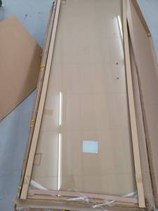 lot 11691 image: Glasswarehouse Glass Swing Shower Door, 77.75 x 25.75 x 38 Inch, (Glass Panel Only)