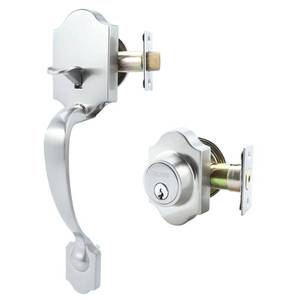 lot 6413 image: Toledo Fine Locks C rdoba Entrance Handleset - Retail $141