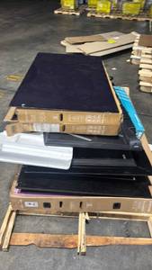 lot 9993 image: TV Parts Pallet (non functional) Samsung Flat Screen TV Lot 55 and 85 Mixed Pallet - Retail $0