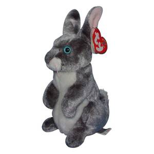 lot 6519 image: Ty Beanie Baby Hopper the Bunny  Stuffed Animal  MWMT - Retail $50