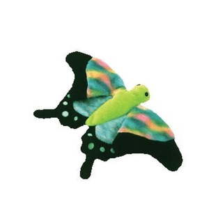 lot 6524 image: ty beanie baby float the butterfly multi color tie dye wings - Retail $31