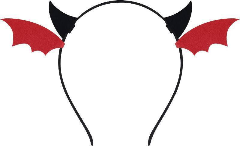 lot 69233 image: One Size Leuceiy Devil Horns Headband,Little Bull Horn Devil Headband Halloween Adult Dress up Surprise Theme Party