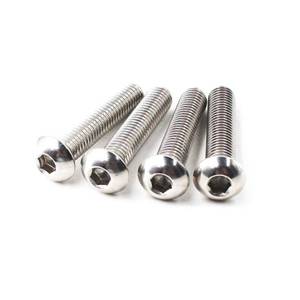 lot 68000 image: M4x20 Button Head Hex Socket Drive Screws 304 Stainless Steel Button Head Cap Screws (Pack of 100)