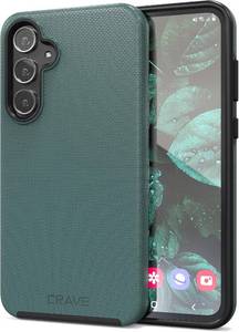 lot 68011 image: Crave Dual Guard for Samsung Galaxy A55 Case - Forest Green