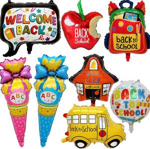 lot 68056 image: 8pcs back to school balloons