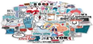 lot 68059 image: 100PCS Doctor Stickers, Medical Equipment Stickers Aesthetic Decals Vinyl Waterproof Doctor Appreciation Gifts Stickers for Water Bottle Laptop Luggage Skateboard Snowboard Scrapbook Phone Gifts