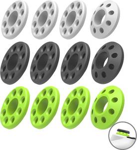 lot 68088 image: Precision Rings for PS4 PS5, Xbox Series XS, Xbox One SX, Swicth Pro Game Controller Accessories Console Rings Aim Assist Ring (silicone-12pcs)