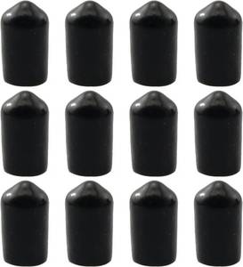 lot 68110 image: 100pcs Liquor Spout Covers Pourers Dust Covers Rubber Plug Caps for Olive Oil Liquor Bottles