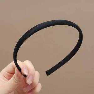 lot 68111 image: $131 1 Count (Pack of 1) Noctilux Women Fashion Thin Elastic Simple headBand Black,One Size