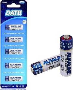 lot 68142 image: DATB 27A 12V Battery 5 Pack,G27A MN27 CR22 A27 12 Volt Alkaline Battery