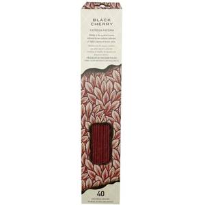lot 13 image: 40 Count BLACK CHERRY Incense Sticks Relaxing Aromatherapy Burn Time 20 Min