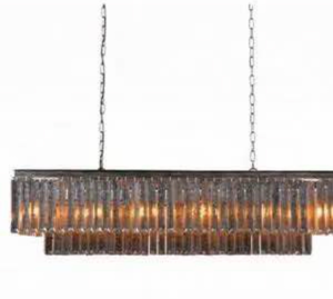 lot 133 image: Blue Ocean Traders Crossroads Island Chandelier51�� x 16�� x 11�� - Retail $2,400
