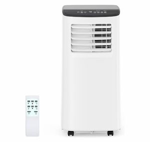 lot 137 image: Garvee 8,000 BTU Portable Air Conditioner, 3-in-1 Portable AC Unit with Remote Control, Cool, Dehumidifier & Fan Modes for Rooms up to 350 sq.ft, with Sleep Mode, 24 Hours Timer, and Window Kit - Retail $349