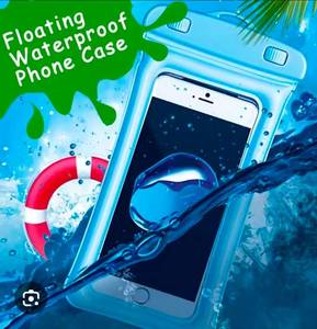 lot 184 image: promotionWaterproof Phone Case Underwater Smartphone Dry Bag Airbag Float Storage Pouch - 3 Pack - Retail $0