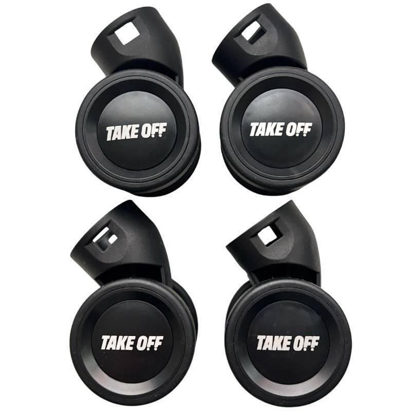 lot 2026 image: Take OFF Luggage Replacement Double Wheels Personal Item Suitcase Retail $25