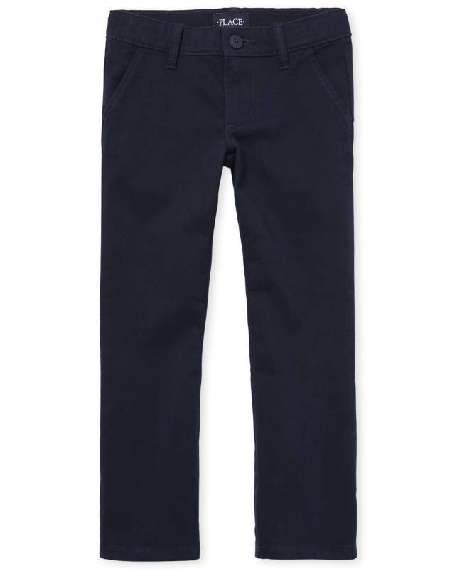 lot 2015 image: The Childrens Place Girls Bootcut Chino Pants, Tidal, 10 Retail $30