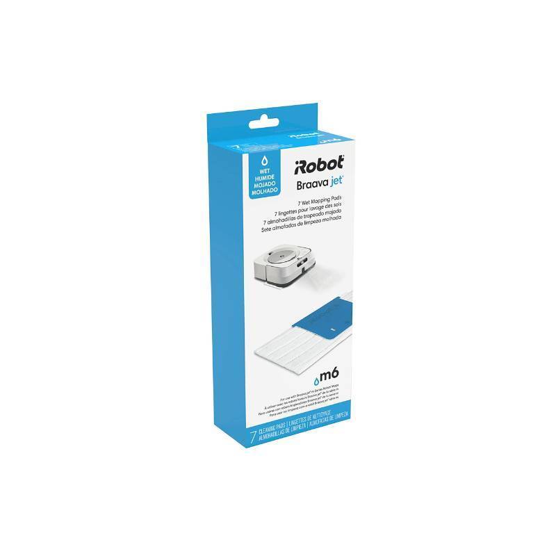 lot 2082 image: iRobot� Authentic Replacement Parts- Braava Jet� m Series Wet Mopping Pads, (7-Pack) - Retail $15