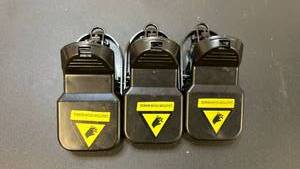 lot 70250 image: Caution Your Hands Mousetrap 3-Pack - Retail $5