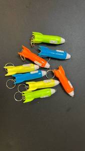lot 70296 image: Rocket key chain lights - Retail $5