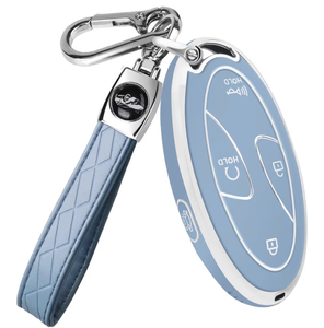 lot 70299 image: Hyundai Car Key Fob Cover (Blue) - Retail $15