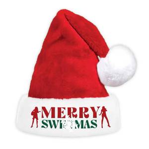 lot 10894 image: Funny Christmas Hat for Women, Christmas Santa Hat for Party Supplies Costume Accessories, Velvet Winter Head Wear for Girls Wife Girlfriend Sister Daughter, White Elephant Gifts Stocking Stuffer