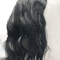 lot 10339 image: New Fashion Black Wavy Hair Wig