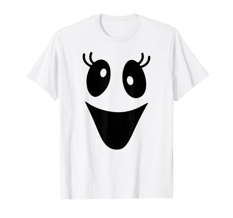 lot 9123 image: Cute Female Ghost Face Outfit for Halloween Costumes T-Shirt size small